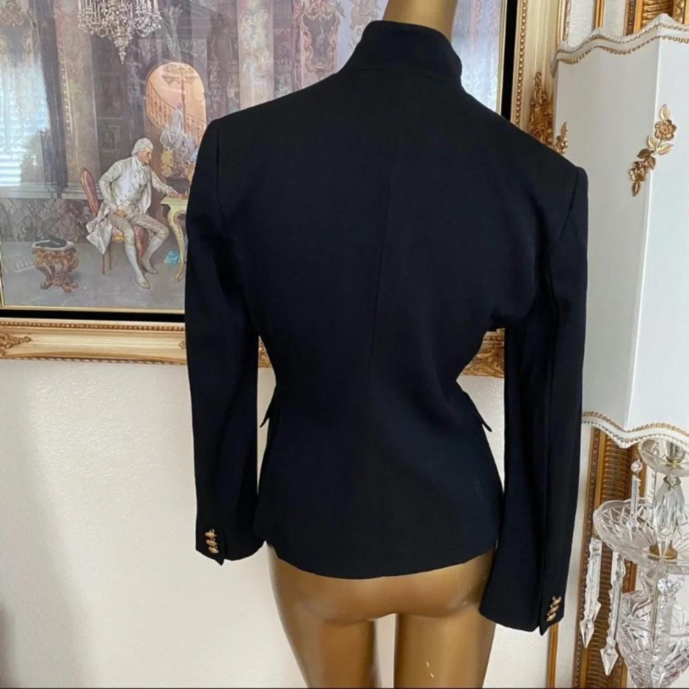 Ralph Lauren Black Label Jacket with Gold Buttons - Picture 4 of 8